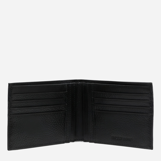 Portfel męski skórzany Emporio Armani EAY4R166Y068E80001 Czarny (8059516206125) - obraz 3