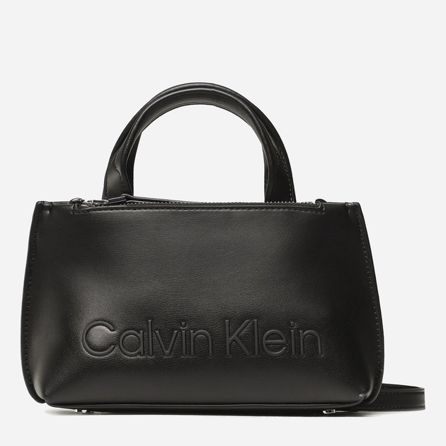 Сумка крос-боді через плече жіноча Calvin Klein CKRK60K610167BAX Чорна (8719856918415) - зображення 1