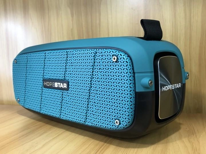 Портативная беспроводная Bluetooth колонка Hopestar A20 blue - Фото 3 Портативная беспроводная Bluetooth колонка Hopestar A20 blue - изображение 3