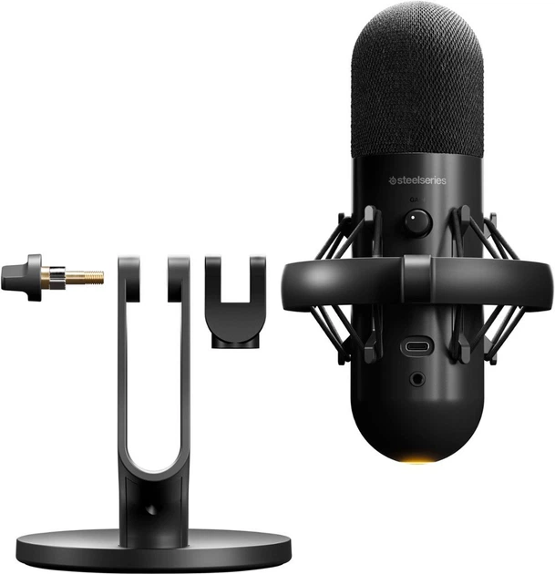 Микрофон SteelSeries Alias (61601) (SS61601) – фото, отзывы
