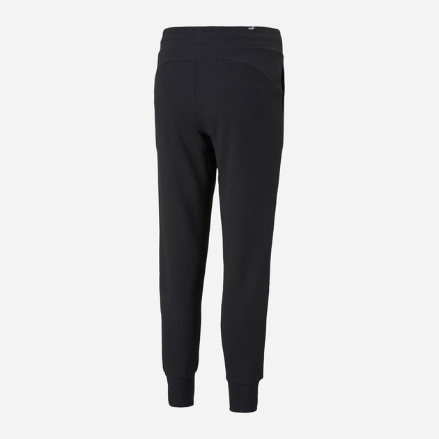 Спортивні штани теплі на флісі жіночі Puma Ess Sweatpants Fl Cl 586839-01 M Чорні (4063697171183) - зображення 2