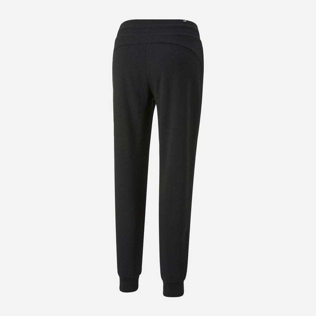 Спортивні штани теплі на флісі жіночі Puma Ess+ Metallic Pants Fl 849959-01 XS Чорні (4065449204750) - зображення 2