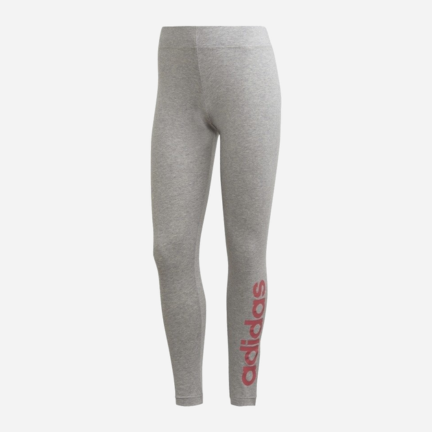 Legginsy sportowe damskie Adidas W E Lin Tight EI0693 2XL/S Szare (4061619389500) - obraz 1