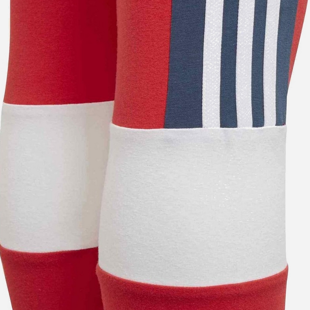 Legginsy młodzieżowe dziewczęce sportowe Adidas G Cb Leg GN3965 164 cm Czerwone (4064044929013) - obraz 3