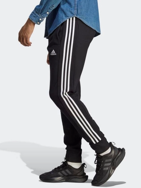 Спортивні штани чоловічі Adidas M 3S Ft Tc Pt HA4337 L/S Чорні (4066764734144) - зображення 2