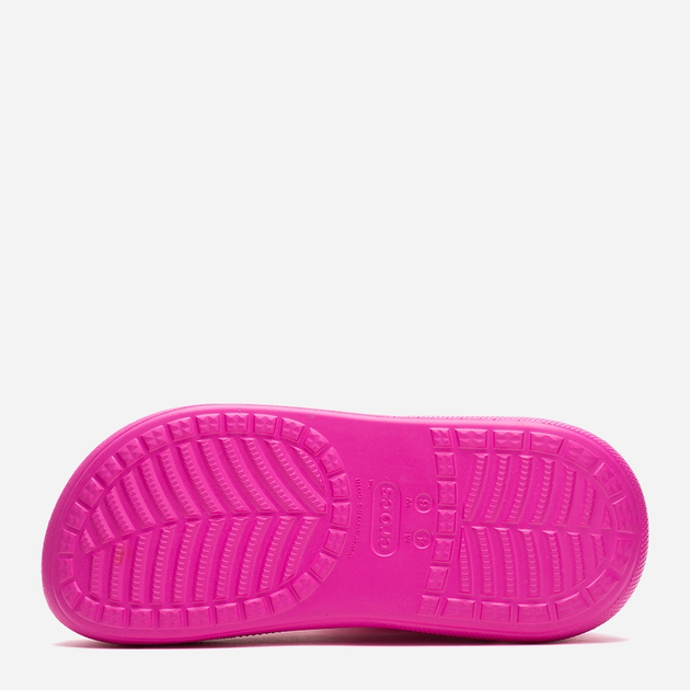 Kalosze damskie krótkie Crocs Classic Crush Rain Boot 207946-JUIC 38-39 Różowe (196265225439) - obraz 7