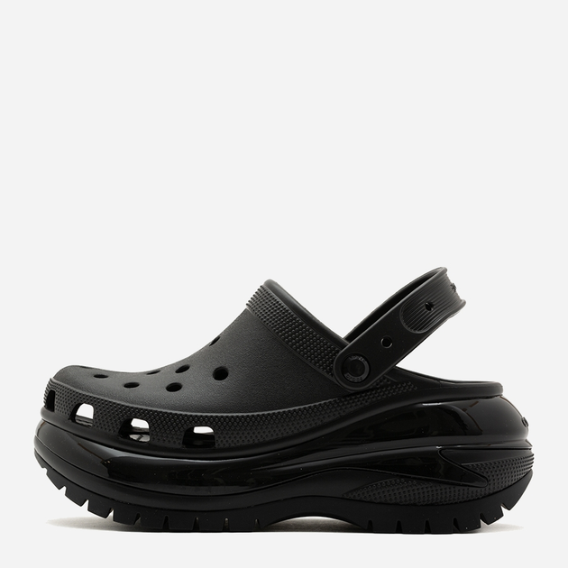 Жіночі крокси Crocs Classic Mega Crush Clog 207988 42-43 Чорні (196265103713) - зображення 1