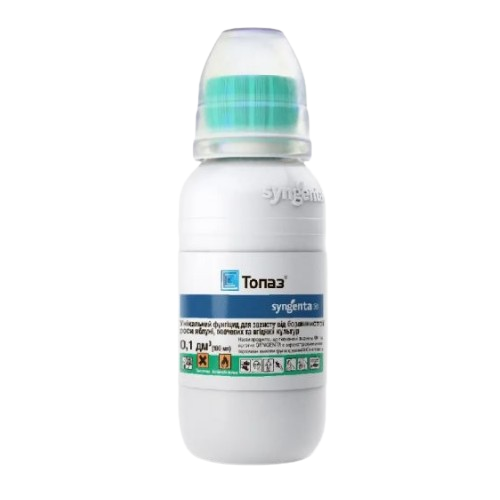 Фунгіцид Топаз 100мл концентрат, що емульгується 100г/л EC Syngenta - Фото 1 Фунгіцид Топаз 100мл концентрат, що емульгується 100г/л EC Syngenta - изображение 1