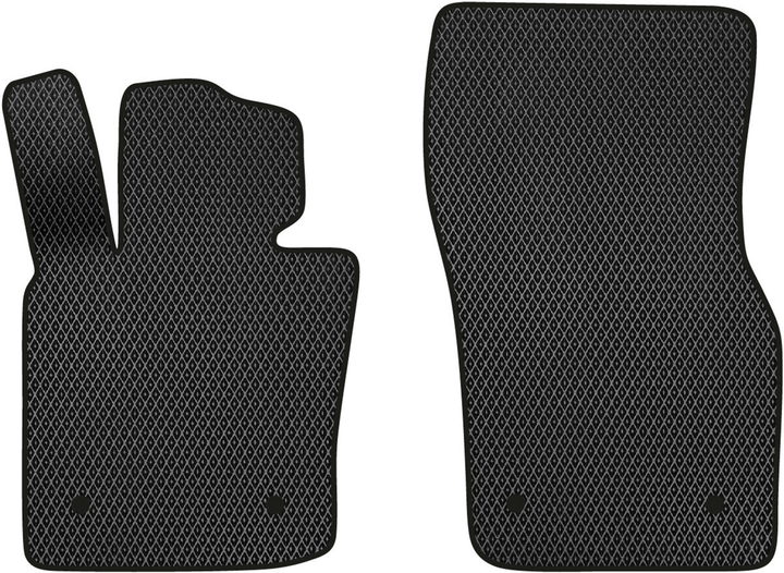 Акция на EVA килимки EVAtech в салон авто передні для MINI Cooper (F56) 3-doors 2014+ 3 покоління Htb USA Black от Rozetka