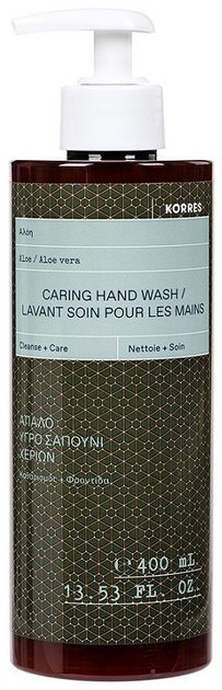 Żel do mycia rąk Korres Aloe cleansing 400 ml (5203069100659) - obraz 1