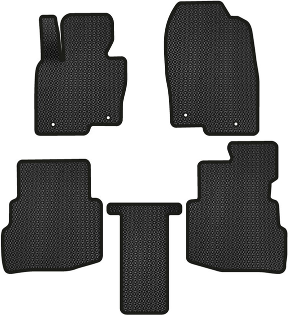 Акція на EVA килимки EVAtech в салон авто для Mazda CX-9 (TC) (6 seats) 2016+ 2 покоління SUV USA Black від Rozetka