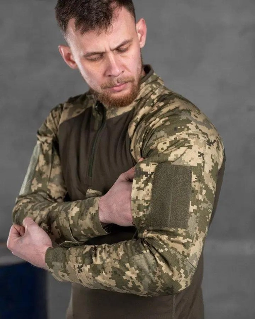 Тактическая боевая рубашка убакс M пиксель+олива (85532) - изображение 2