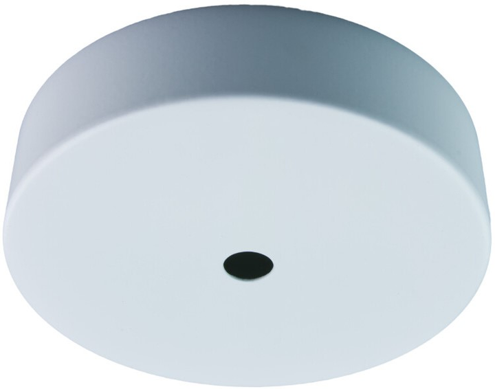 Pojedyncza okrągła metalowa podsufitka DPM biała (5903332583720) - obraz 1