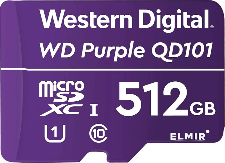 Карта памяти Western Digital Micro SD 512GB (WDD512G1P0C) - изображение 1