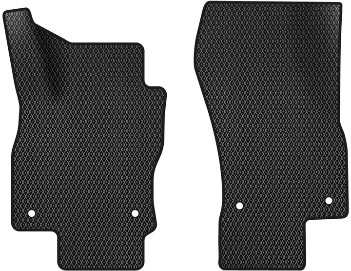 Акція на EVA килимки EVAtech в салон авто передні для Skoda Superb (B8) 2015+ 3 покоління Combi EU Black від Rozetka