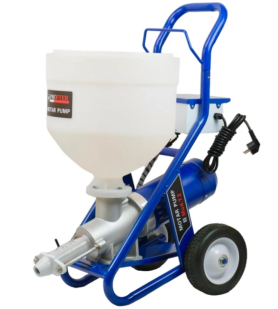 Станція для штукатурки і шпаклівки Profter T2 (12 л/хв 1800 Вт 60 кв/год) Агрегат для штукатурки - Фото 2 Станція для штукатурки і шпаклівки Profter T2 (12 л/хв 1800 Вт 60 кв/год) Агрегат для штукатурки - зображення 2