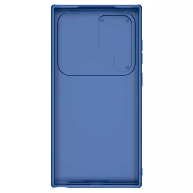 Карбоновая накладка Nillkin CamShield Pro для Samsung Galaxy S24 Ultra Blue - изображение 6