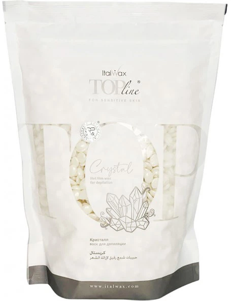 Пленочный воск для депиляции ItalWax TOP Line Кристалл в гранулах 750 г (8032835172036/8052532720279) - изображение 3