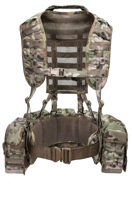 Ремінно-плечова система Warrior Patrol Belt Kit size M multicam - зображення 1