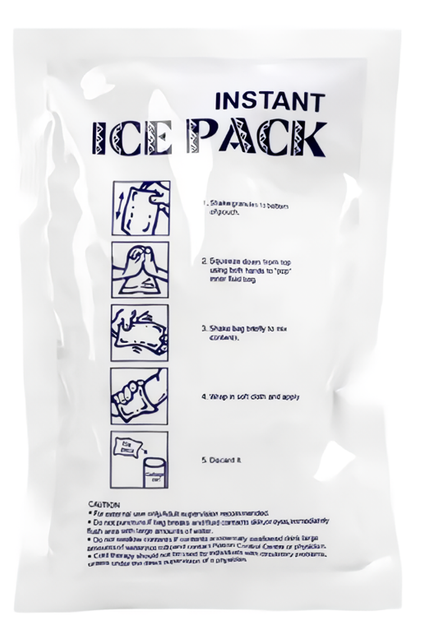 Охолоджуючий пакет хімічний 17,5 см х 11 см (96 гр) ICE PACK - изображение 2