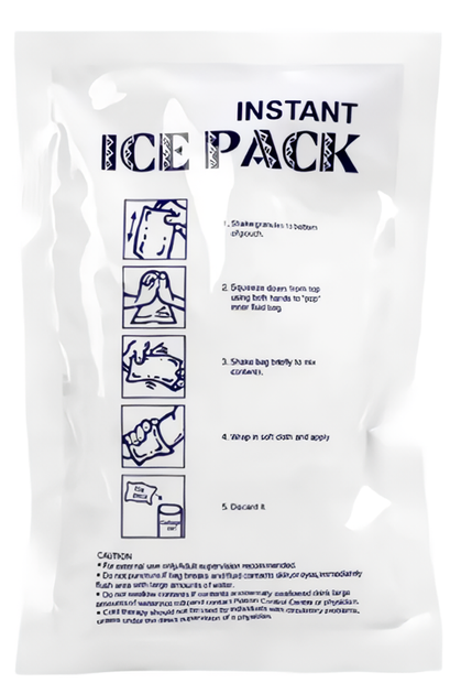 Охолоджуючий пакет гіпотермічний хімічний 17,5 см х 11 см (96 г) ICE PACK - зображення 3