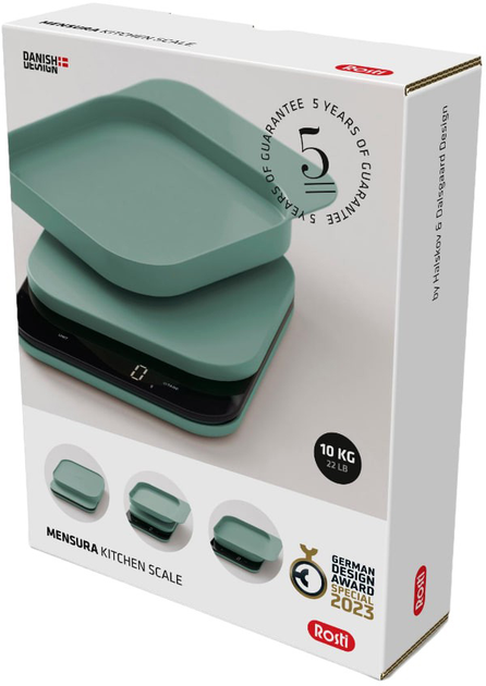 Waga kuchenna Rosti Mensura Nordic Green (5722000256861) - obraz 6