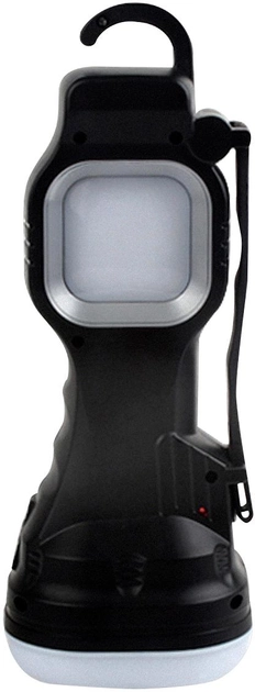 Ліхтарик Quantum кемпінговий перезарядний Stalker 3W LED+COB solar з USB - зображення 2