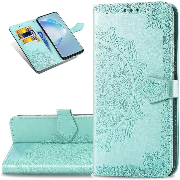 Шкіряний чохол (книжка) Art Case з візитницею для Xiaomi Redmi Note 10 5G / Poco M3 Pro Бірюзовий Без бренду - Фото 6 Шкіряний чохол (книжка) Art Case з візитницею для Xiaomi Redmi Note 10 5G / Poco M3 Pro Бірюзовий Без бренду - зображення 6