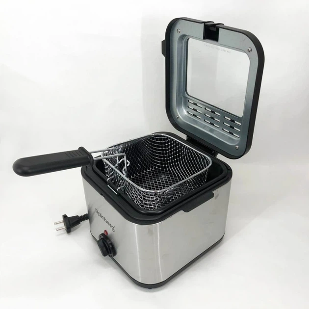 Фритюрница Rainberg RB-2219 / терморегулятор/ 3200W/ 2.5L - изображение 2