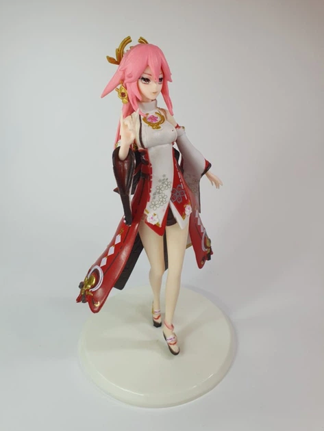 Колекционная игровая аниме фигурка статуетка Яе Мико Геншин Імпакт Yae Miko Anime Genshin Impact figure - изображение 4