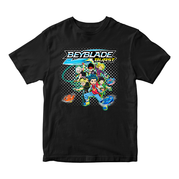 Футболка чорна з оригінальним принтом гри BeyBlade "Дзига Beyblade. Бейблейд Дзига. Персонажі" Push IT ФП012185, 12 років, 40, 156 см - Фото 1 Футболка чорна з оригінальним принтом гри BeyBlade "Дзига Beyblade. Бейблейд Дзига. Персонажі" Push IT ФП012185, 12 років, 40, 156 см - зображення 1