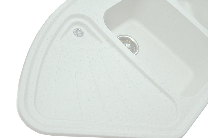 Кухонная мойка AQUAMARIN TERA 106-60 WH Белый - изображение 4