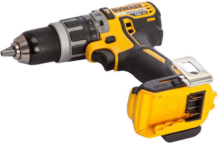 Набір з двох інструментів безщіткових DeWalt 18 В XR DCD796 i DCG405 (DCK2080P2T-QW)  - зображення 4