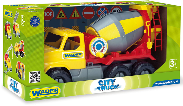 Betoniarka Wader Vehicle City Truck (5900694326064) - obraz 1