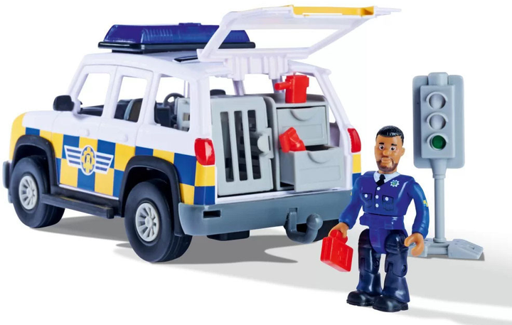 Поліцейський автомобіль Simba Fireman Sam із фігуркою та аксесуарами (4006592081980) - зображення 3