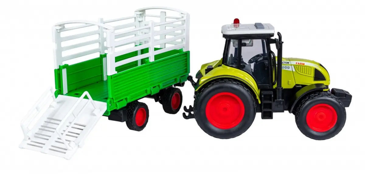 Traktor mówiący Smily Play z przyczepą (5905375839994) - obraz 2