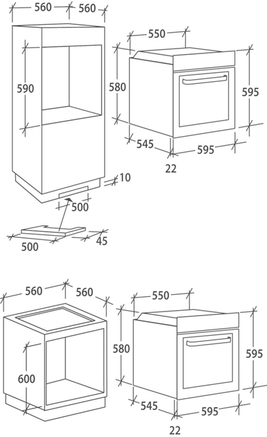 Piekarnik elektryczny Candy FIDCP N625 L - obraz 12