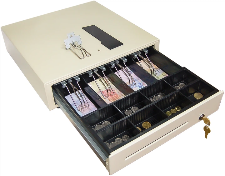 Денежный ящик ІКС C4141A/C4141AZ Ivory 24 В - изображение 7