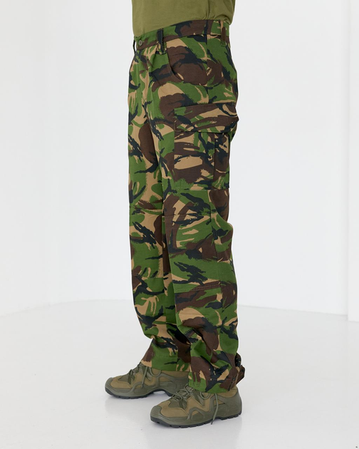 Брюки чоловічі камуфляж Британка з посиленими колінами, штани польові камуфляжні бавовняні 58 - зображення 2
