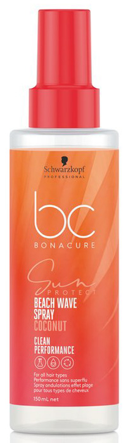 Спрей для волосся Schwarzkopf Professional BC Sun Protect Beach Wave  захисний 150 мл (4045787802962) - зображення 1