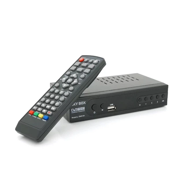 Цифровой тюнер SKY BOX ZAR139 с дисплеем и пультом универсальная приставка DVB-T2 для телевизора - Фото 10 Цифровой тюнер SKY BOX ZAR139 с дисплеем и пультом универсальная приставка DVB-T2 для телевизора - изображение 10