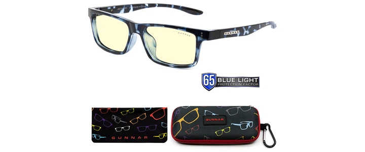 Дитячі окуляри для комп'ютера Gunnar, Cruz Kids Large (8-12), Crystal, Amber Natural, White (CRU-07601) - зображення 4