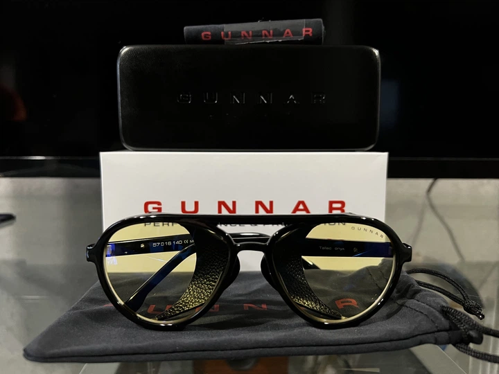 Очки для компьютера Gunnar, Tallac, Onyx, Amber, White (TAL-00101) - изображение 9