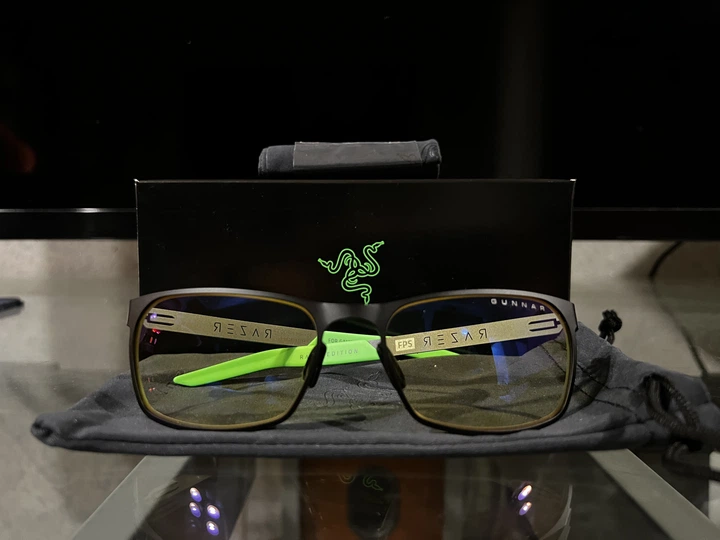 Окуляри для комп'ютера Gunnar, Razer FPS, Onyx, Amber, Black (RZR