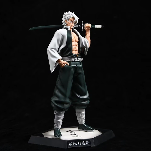 Аніме фігурка Demon Slayer Клинок розсікаючий демонів Shinazugawa Sanemi, Санемі Шинадзугава, 30 см (BDD 0050) - Фото 5 Аніме фігурка Demon Slayer Клинок розсікаючий демонів Shinazugawa Sanemi, Санемі Шинадзугава, 30 см (BDD 0050) - зображення 5