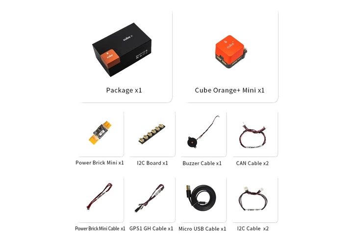 Полётный контроллер CubePilot HEX Pixhawk 2.1 Cube Orange+ на