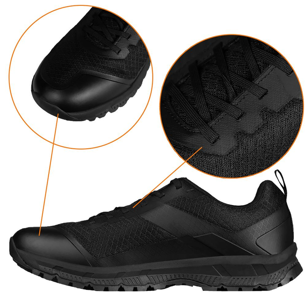 Тактические летние кроссовки Camotec Carbon Pro Черные 46 - изображение 2