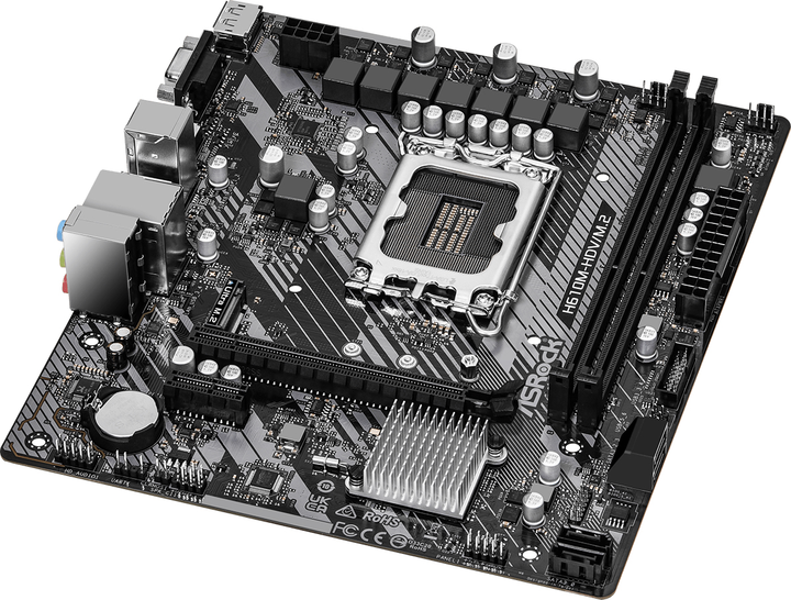 Płyta główna ASRock H610M-HDV/M.2 R2.0 (s1700, Intel H610, PCI-Ex16) (4710483939860) - obraz 2