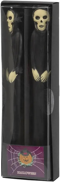 Набір свічок Joker Halloween Reaper Dinner Candle 2 шт (7393616488991) - зображення 1