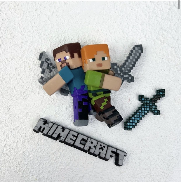 Силіконовий Молд Набір Minecraft 9см - Фото 2 Силіконовий Молд Набір Minecraft 9см - изображение 2